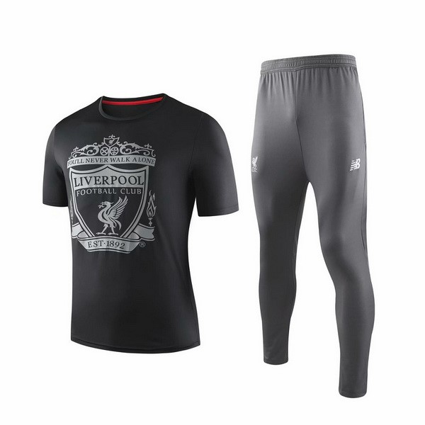 Entrainement Liverpool Ensemble Complet 2019-20 Noir Gris